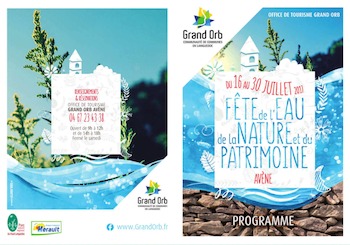 Dépliant Fête de l'eau 2017
