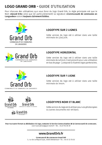 Grand Orb - LOGO - Guide d'utilisation