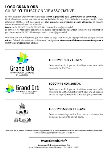 Grand Orb - LOGO - Guide Associations