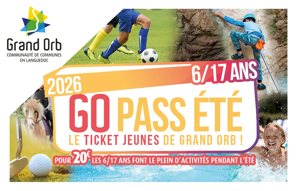 Le Go&nbsp;Pass été 6/17 ans