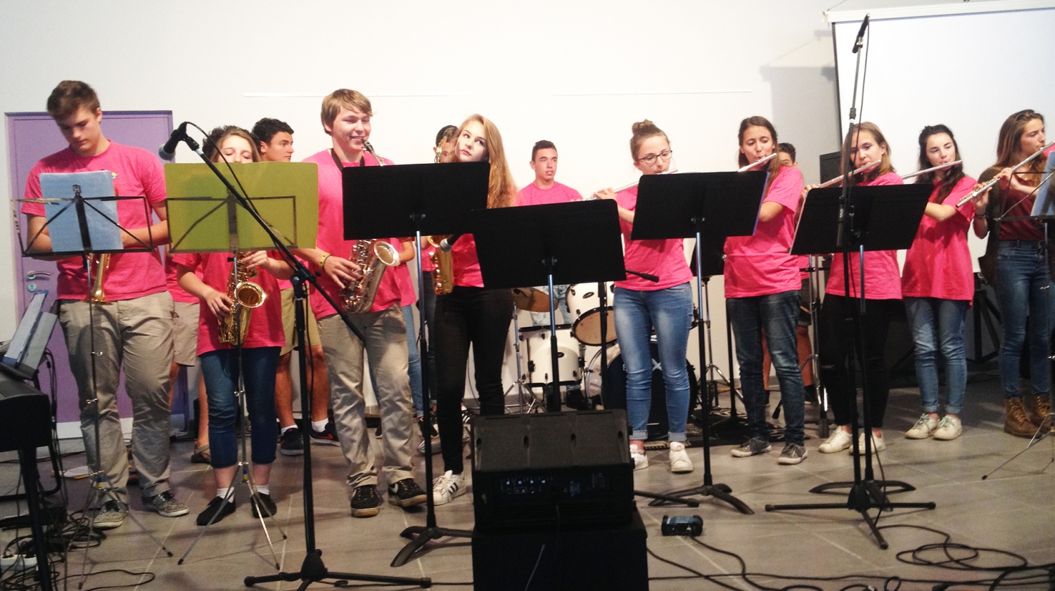 1ère rentrée pour l’école de musique intercommunale