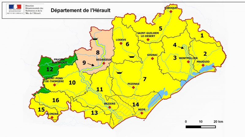 Mesures de vigilance sécheresse sur le département