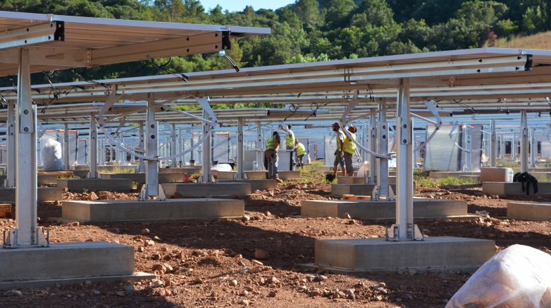 Parc Photovoltaïque des Terres Rouges : les travaux d’un deuxième parc bientôt achevés