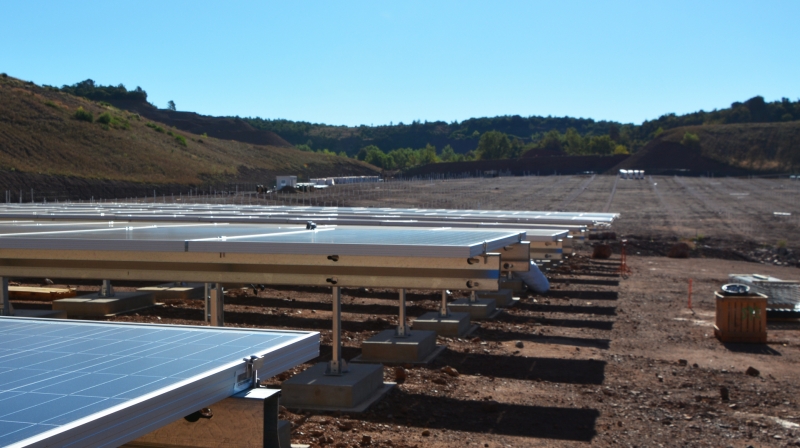 Parc Photovoltaïque des Terres Rouges : les travaux d'un deuxième parc bientôt achevés