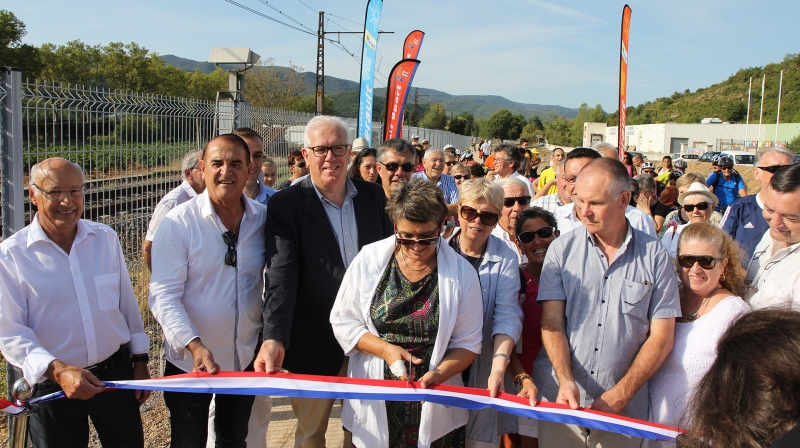 Fête de la voie verte : le dernier tronçon inauguré à Bédarieux