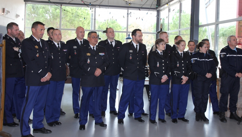 Le Colonel Doose à Bédarieux pour faire le point sur l'action de la communauté de brigades de gendarmerie