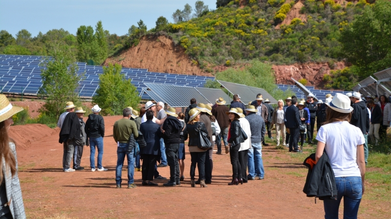 Un Parc solaire Haute technologie inauguré à Bédarieux