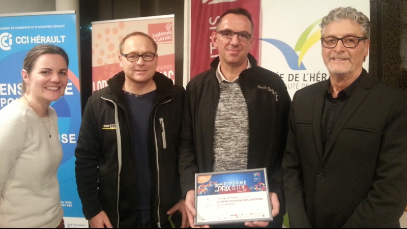 Laurent Madaille primé au concours de la Très Petite Entreprise