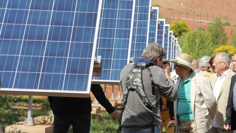 Le Parc photovoltaïque des Terres Rouges fait la Une !