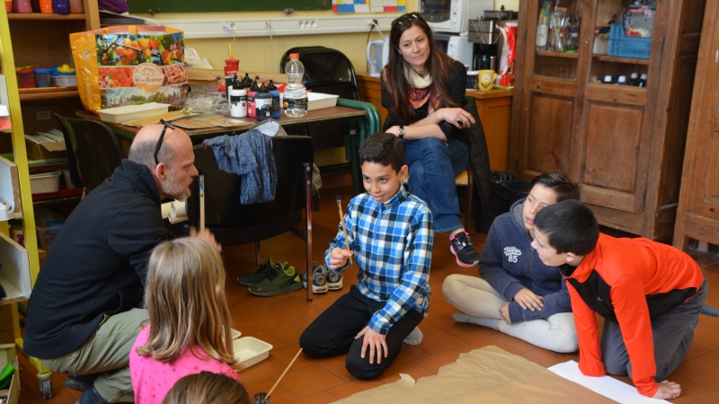 Des artistes en herbe pour un nouveau projet