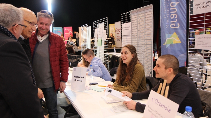 Entreprises et demandeurs d’emploi se sont rencontrés lors d’un Forum