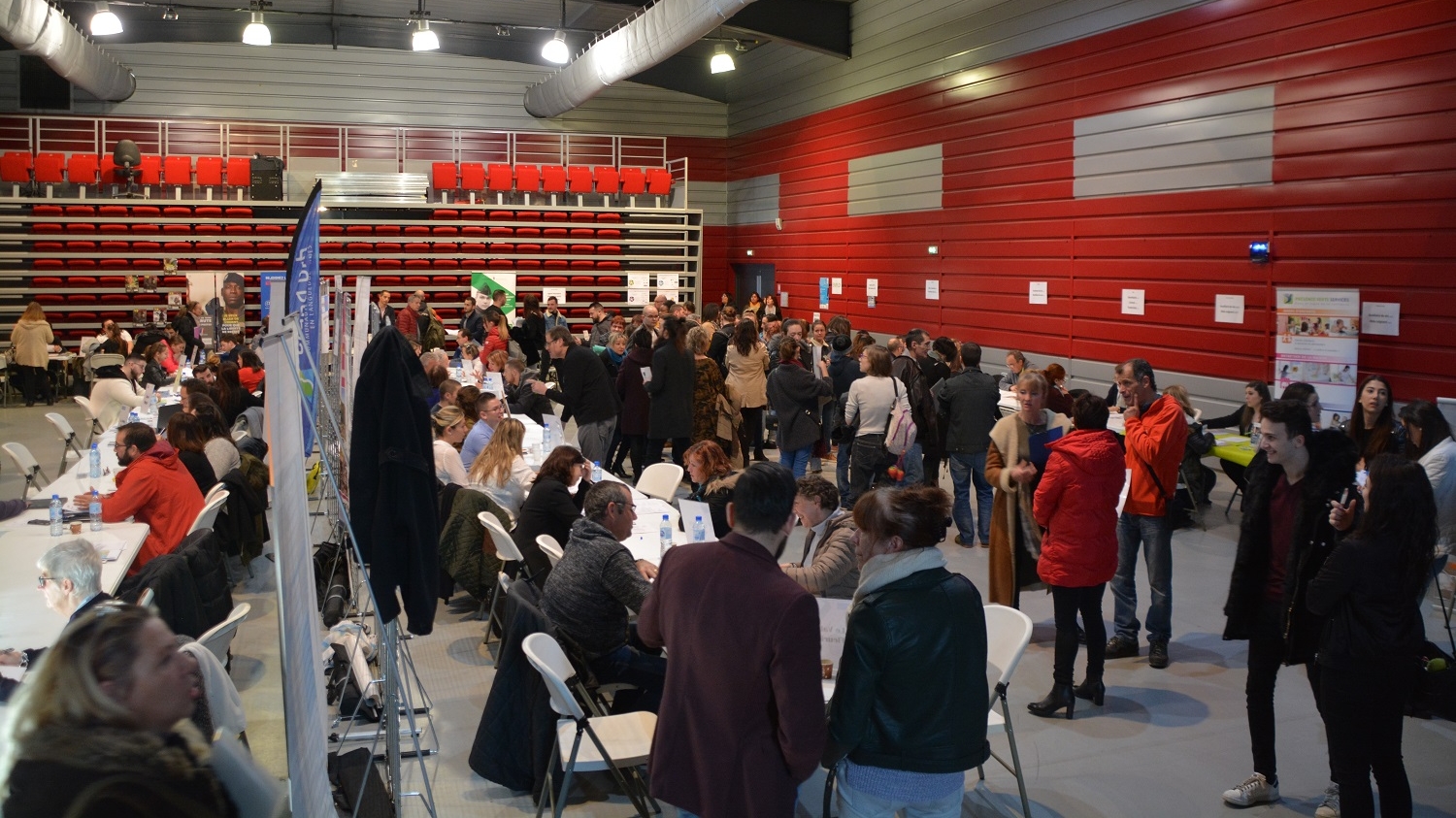 Entreprises et demandeurs d’emploi se sont rencontrés lors d’un Forum