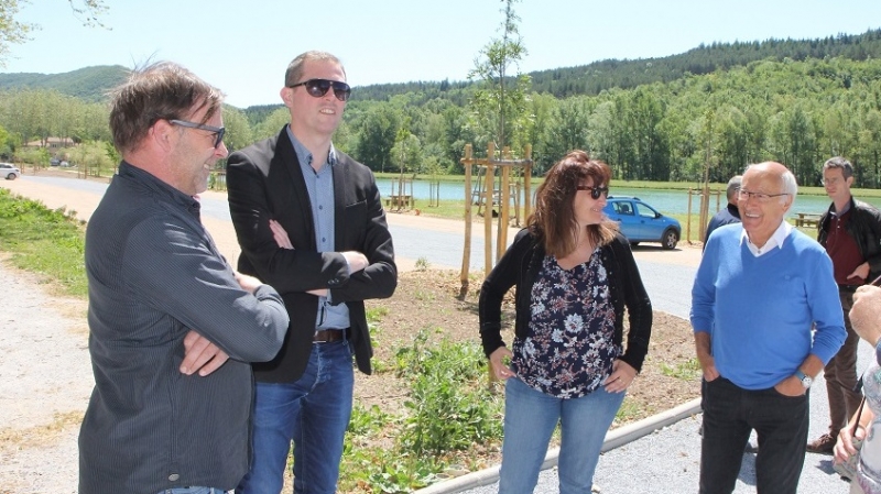 Le lac de Ceilhes réaménagé pour le loisir et la baignade