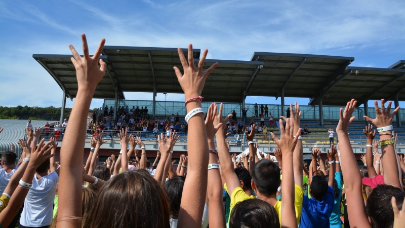 Exceptionnel ! 1200 jeunes réunis autour du sport