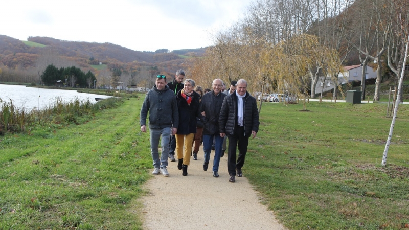 Le lac de Ceilhes a été inauguré