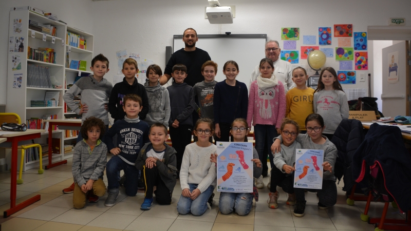 Les enfants de Grand Orb participent à la valorisation du textile