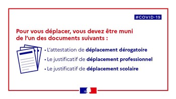 COVID-19 / Attestation de déplacement ce qui change le 28 novembre
