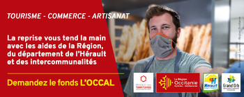 NOUVEAU : LE FONDS L'OCCAL POUR LE TOURISME ET LE COMMERCE DE PROXIMITÉ