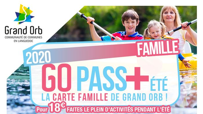 NOUVEAU, le GO PASS+ familles vient compléter le GO PASS 6/17 ans