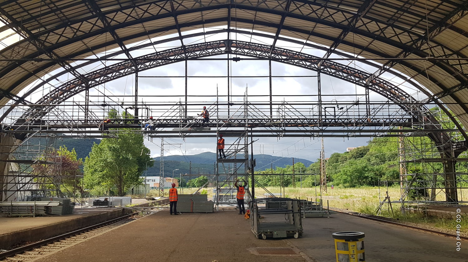 Des travaux positifs sur la ligne de train