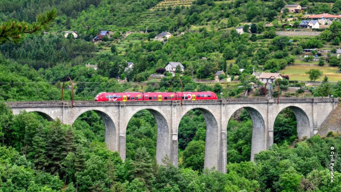La ligne Béziers-Neussargues s'expose