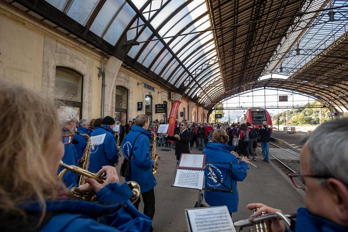 Retour en images sur le train évènementiel Causse et Voie verte en Grand Orb