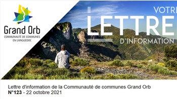 Newsletter du 22 octobre 2021