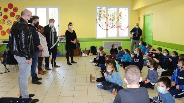 Au Bousquet d'Orb, 25 enfants initiés aux percussions