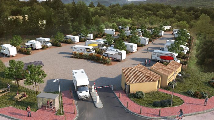 Des travaux nécessaires sur l’aire de camping-car de Lamalou-les-bains