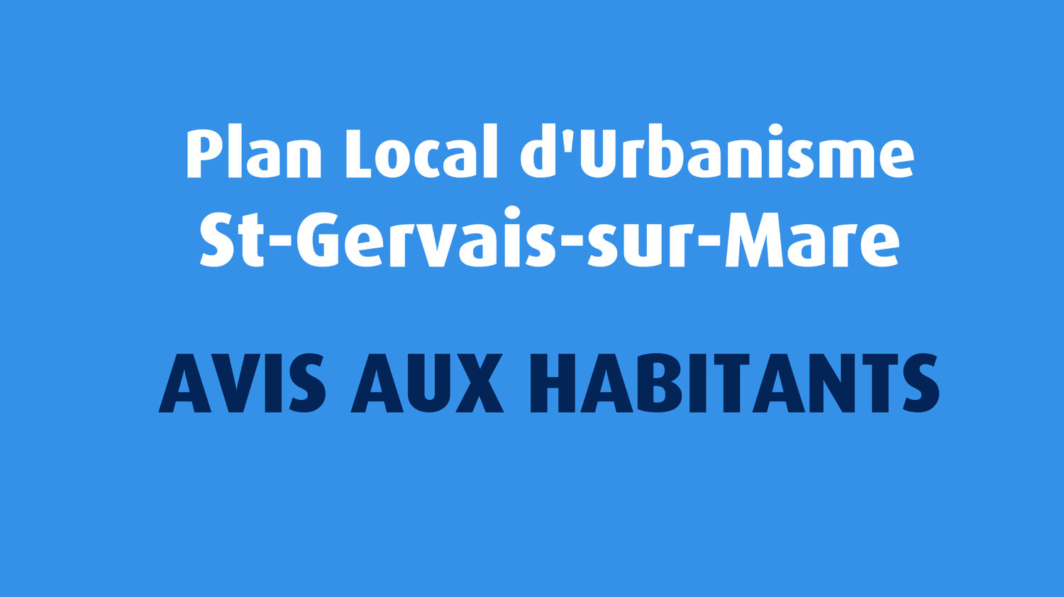 PROJET DE MODIFICATION SIMPLIFIEE N°1 DU PLU DE ST-GERVAIS-SUR-MARE