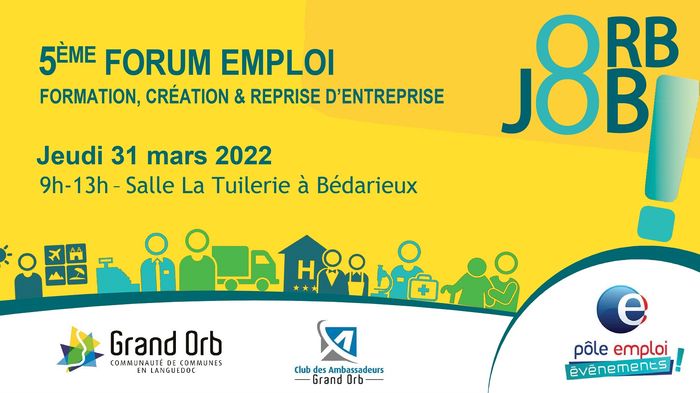 LE 31 MARS RENDEZ-VOUS AU FORUM POUR L'EMPLOI