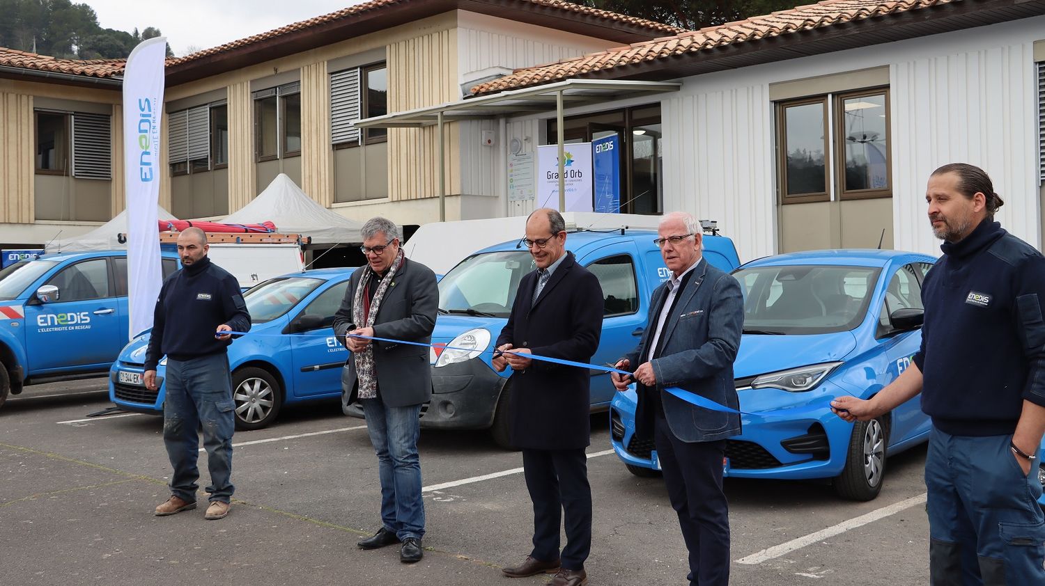 La cohabitation entre Enedis et Grand Orb saluée par le directeur régional