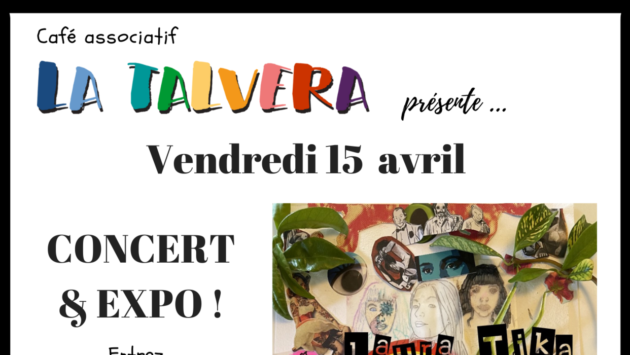 Concert & Expo avec Laura Tika