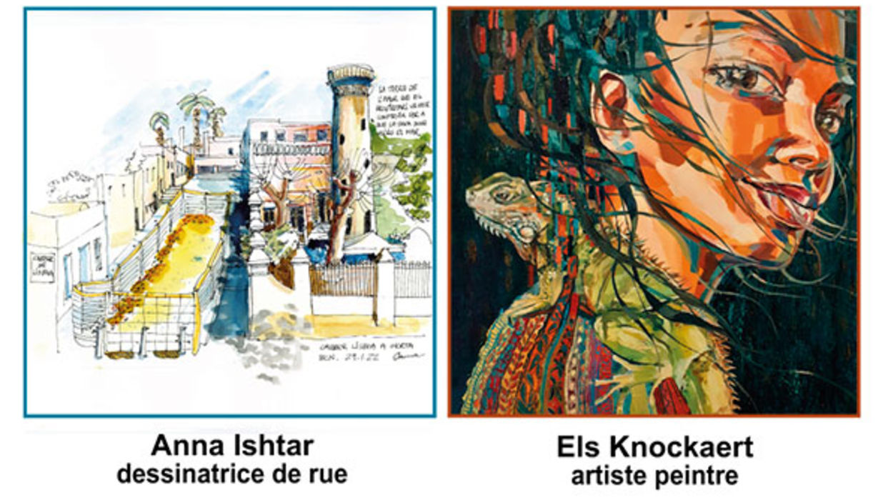 Vernissage de l'exposition Couleurs du vécu