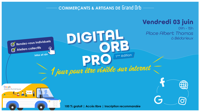 Digital Orb Pro, 1 jour pour être visible sur internet !