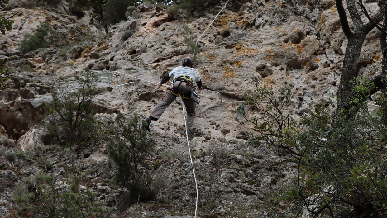 Grand Orb ouvre une Via Ferrata au Caussanel