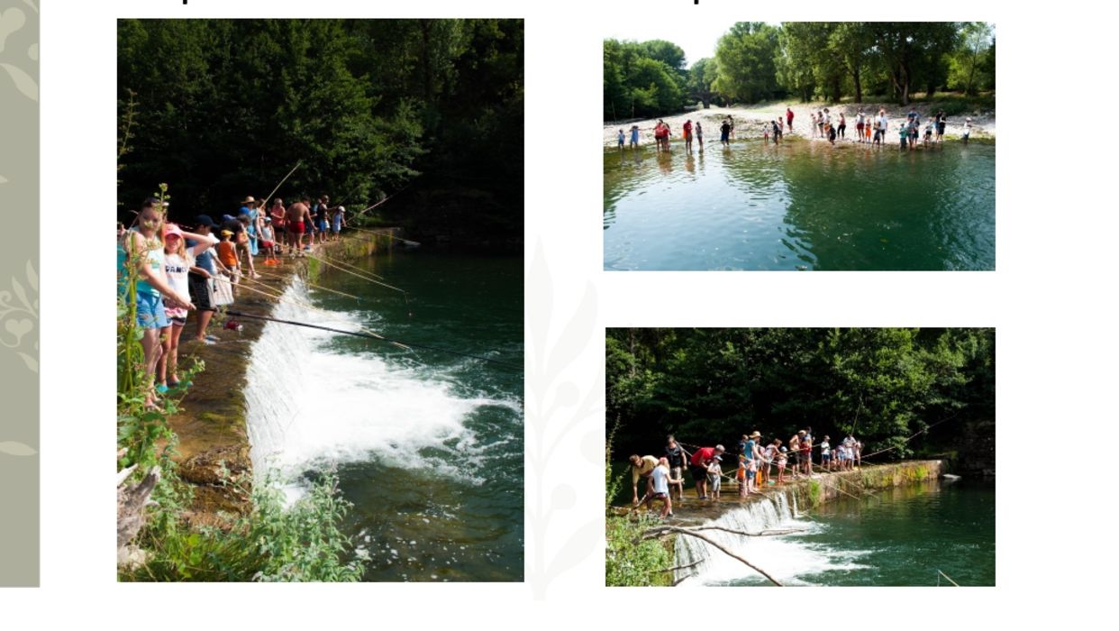 Concours de pêche pour enfants
