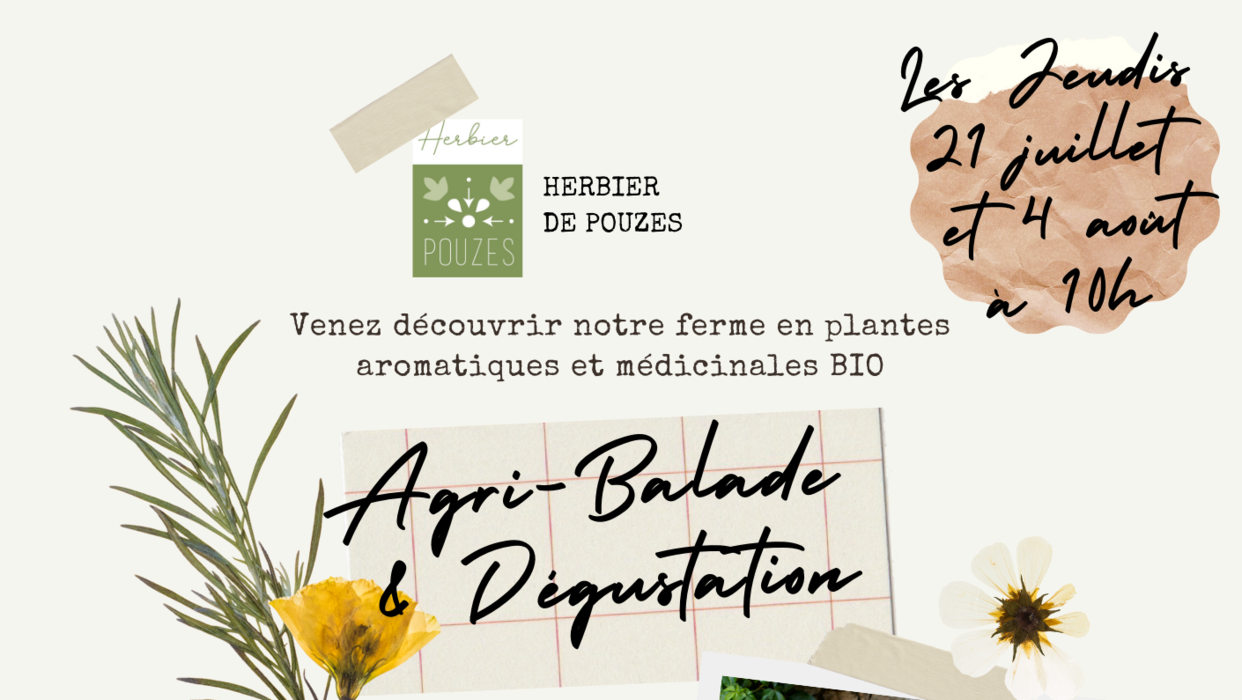 Agri-balade et dégustation au domaine de Pouzes