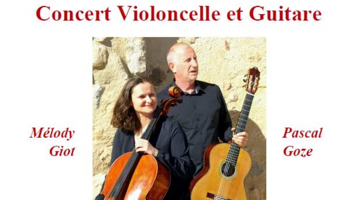 Concert violoncelle et guitare