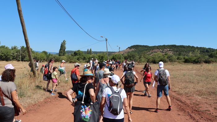 Depuis la gare de Bédarieux, la destination Salagou mise en valeur