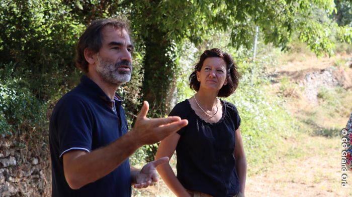 Domaine de Pouzes - Gaëtan et Sophie - © CC Grand Orb La démarche exemplaire de Gaëtan et Sophie au Domaine de Pouzes