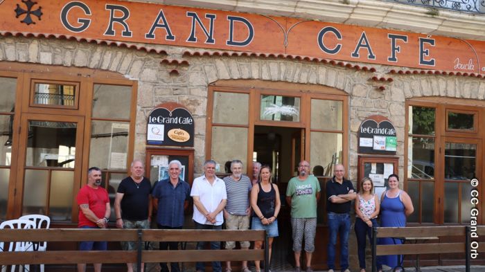 Grand Café Joucla - Camplong - © CC Grand Orb Le Grand Café Joucla de Camplong a rouvert ses portes