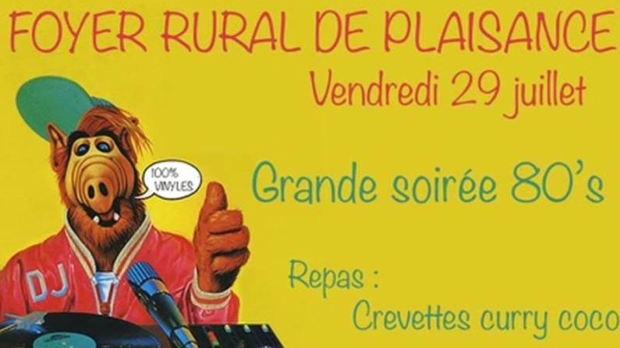 Soirée 80's