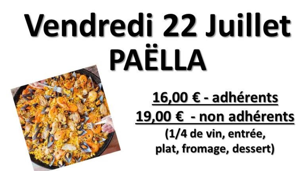 Soirée Paëlla
