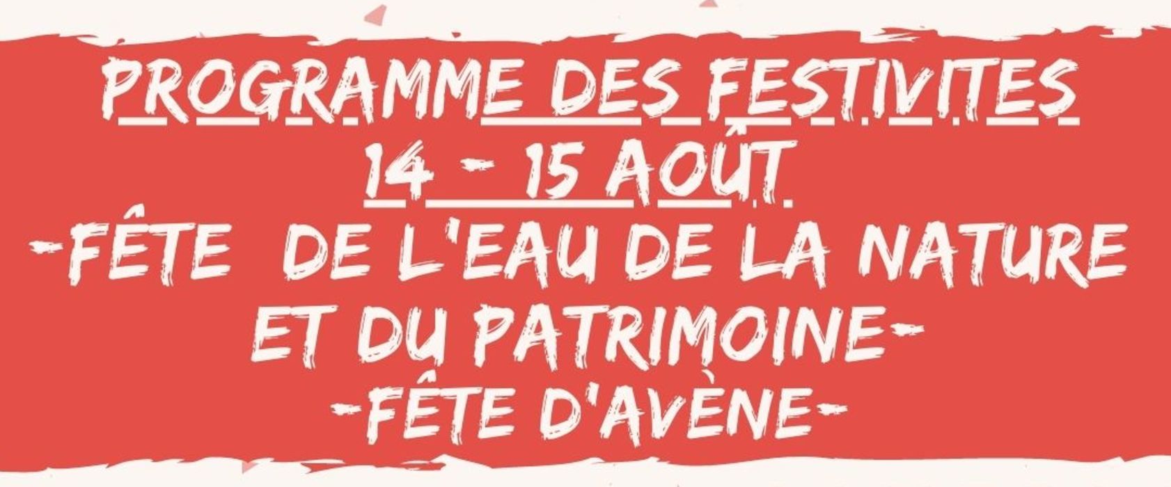 Fête d'Avène