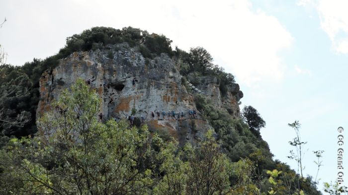 Inauguration de la Via Ferrata Les balcons de l'Orb - © CC Grand Orb La Via Ferrata a été inaugurée !
