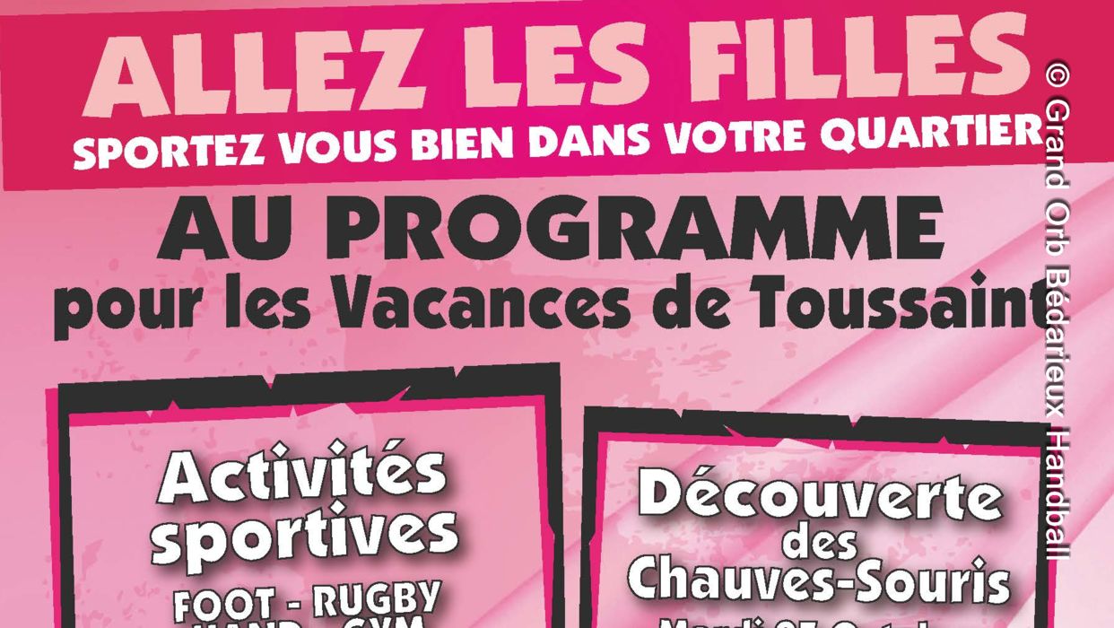 Allez les filles, sportez-vous bien dans votre quartier !