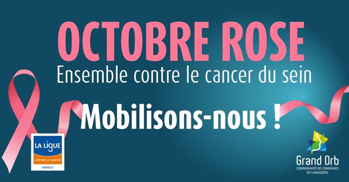 OCTOBRE ROSE : Stand au profit de la Ligue contre le cancer