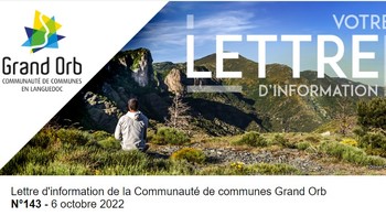 Newsletter du 6 octobre 2022