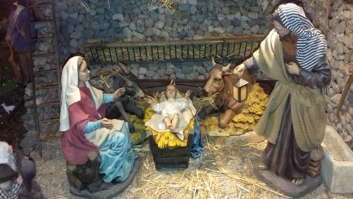 Crèche animée